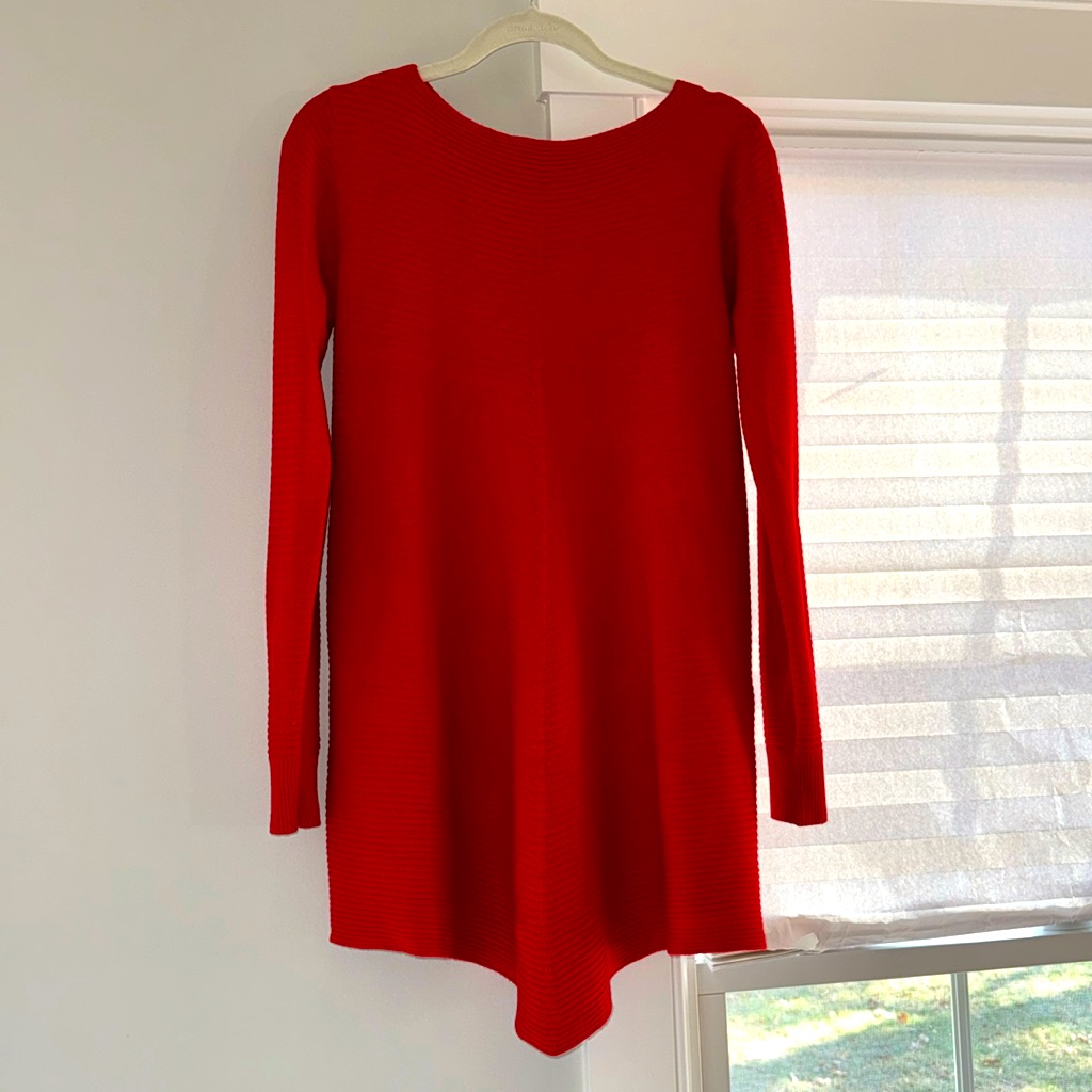 Lola- Red Sweater Size Medium